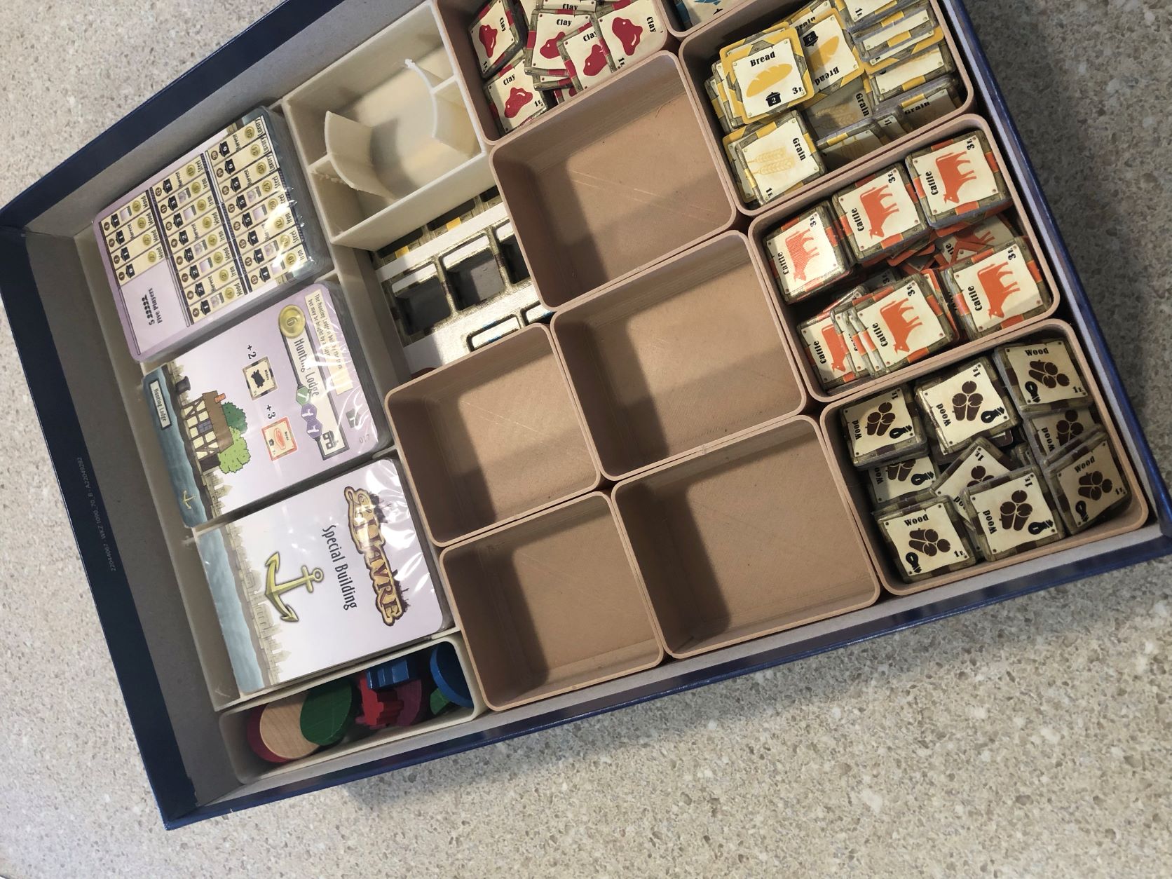 Rounded player/resource boxes for Le Havre