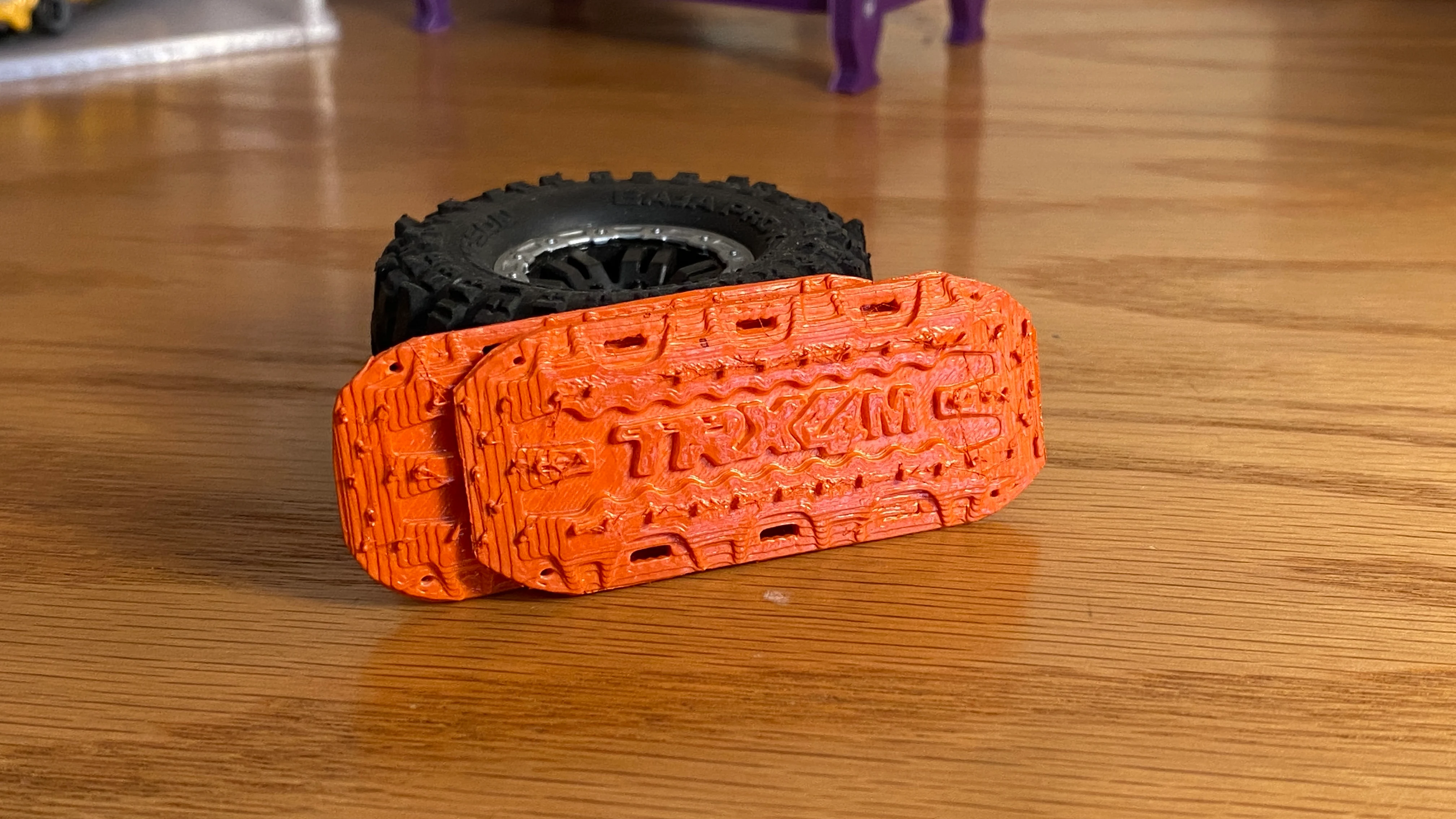 TRX4m recovery boards - Traxxas and TRX4m logos