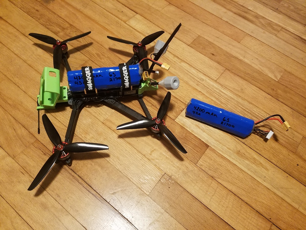 6s1p battery pack 21700 cells