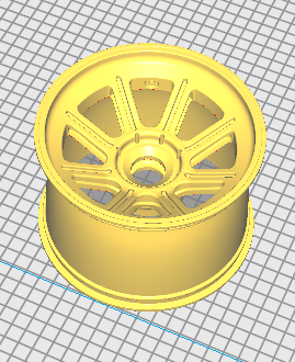 18x12 Gt Style Wheel