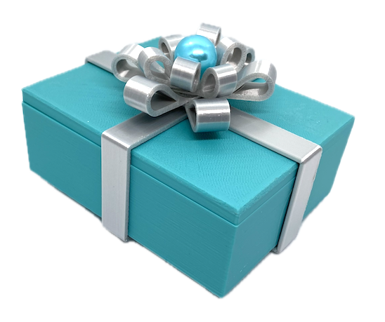 Gift Card Lock Box with Hidden Key
