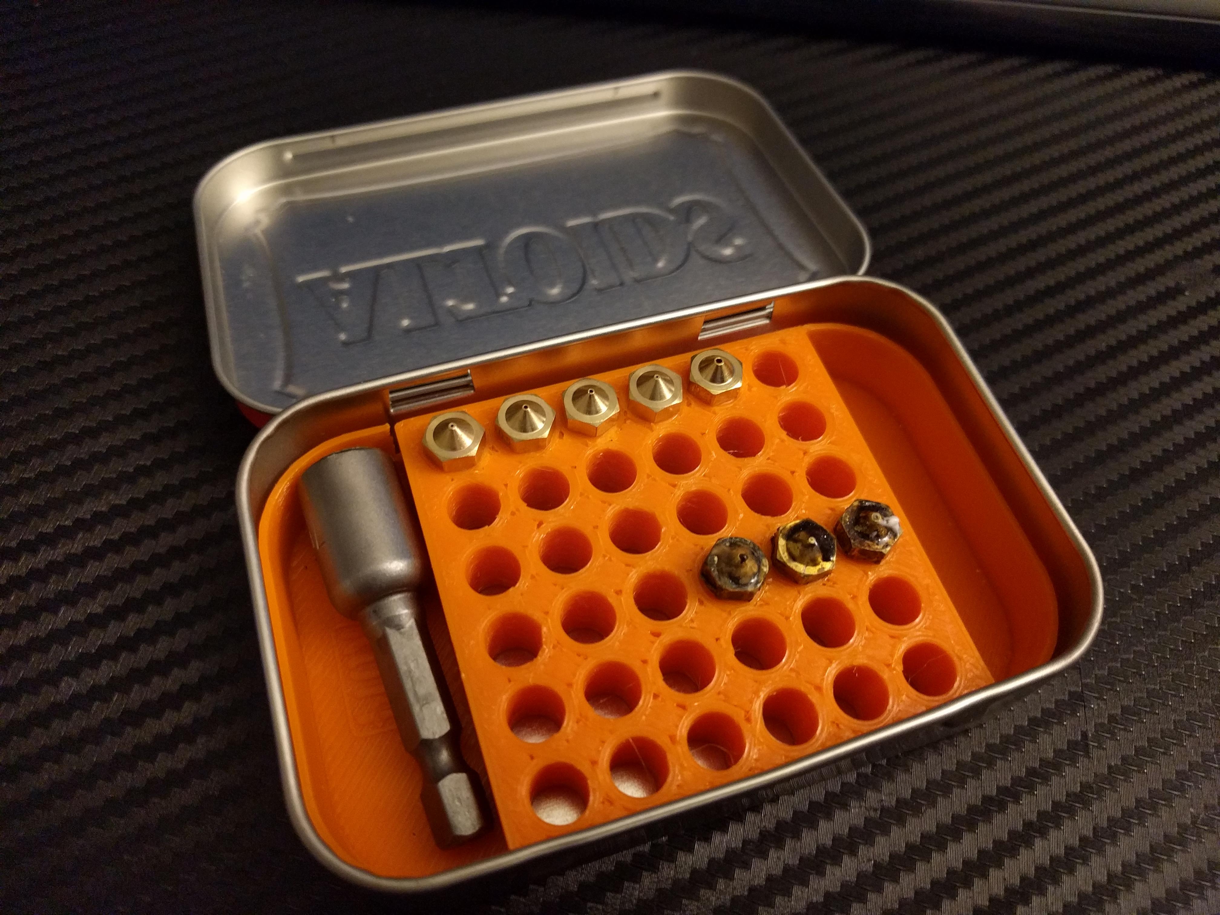 k014's Altoids nozzle container (36 nozzles)