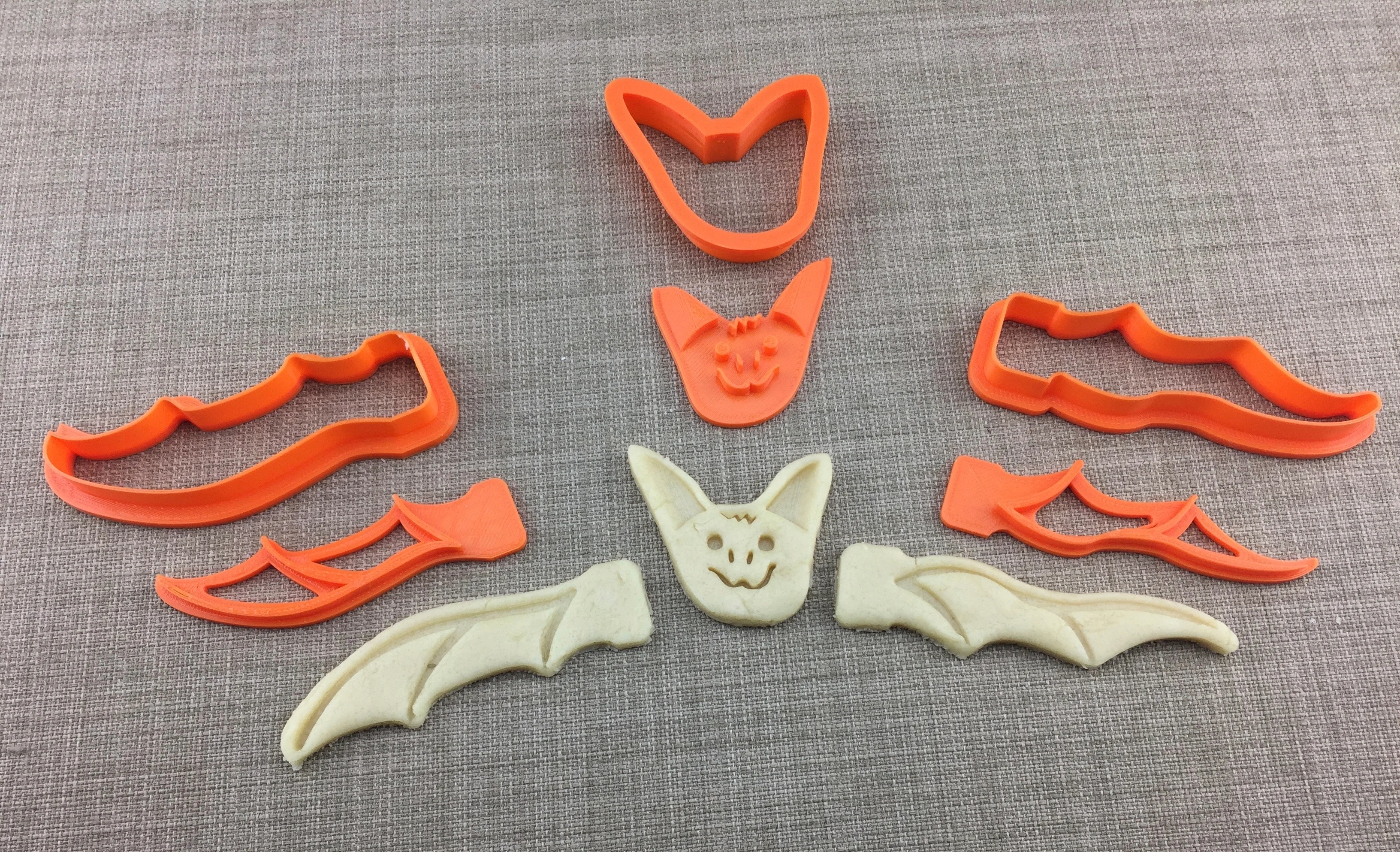 Baby Bat cookie cutter