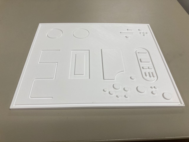 Scale model welding practice sheet