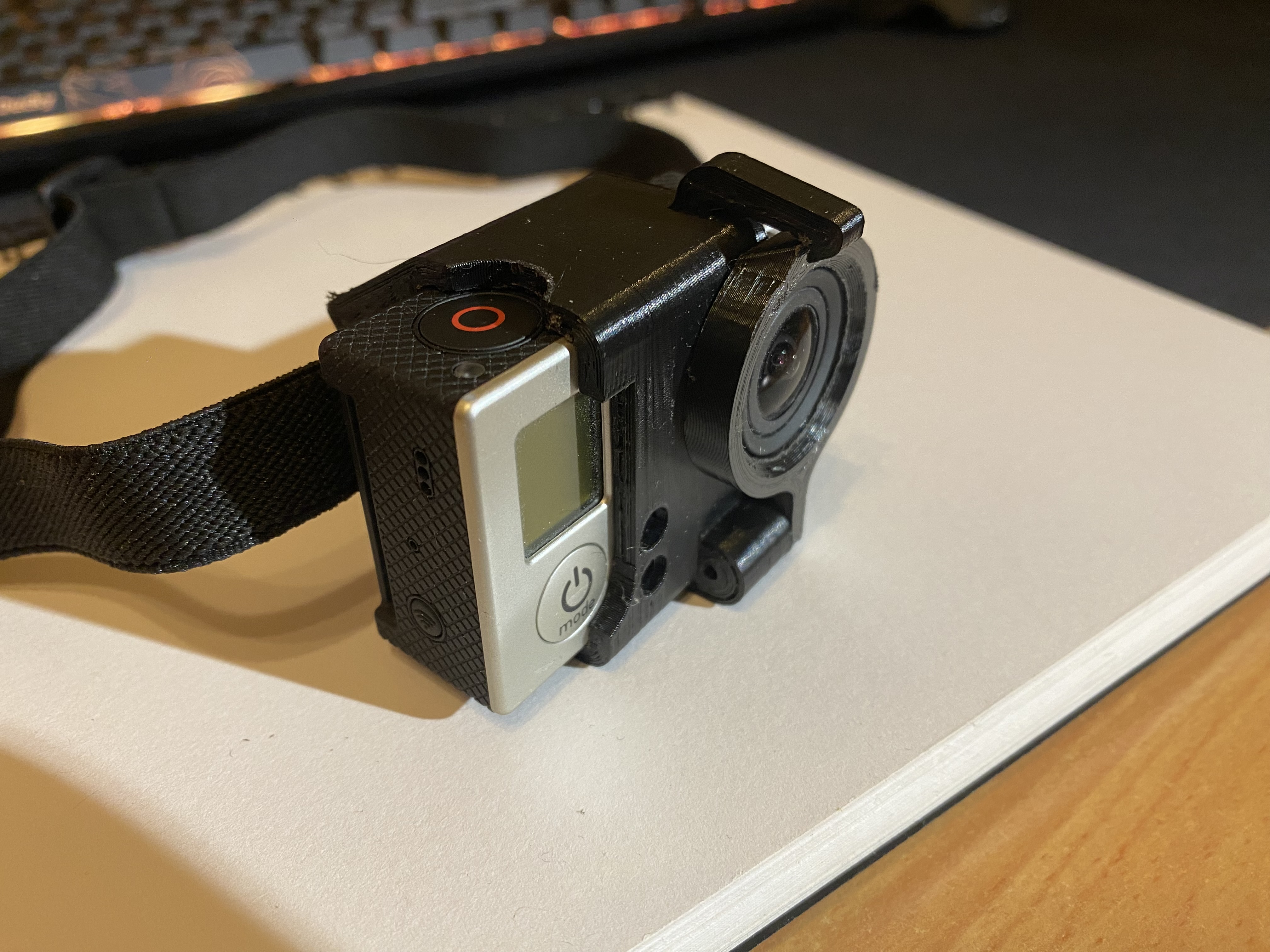 GoPro Hero 3 helmet mount