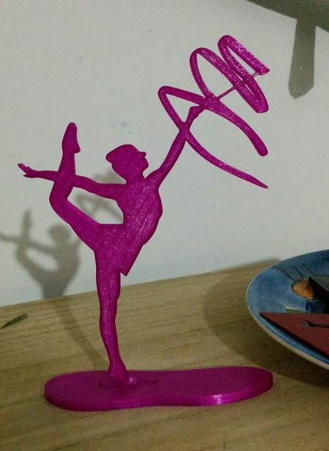 rhythmic gymnastics silhouette