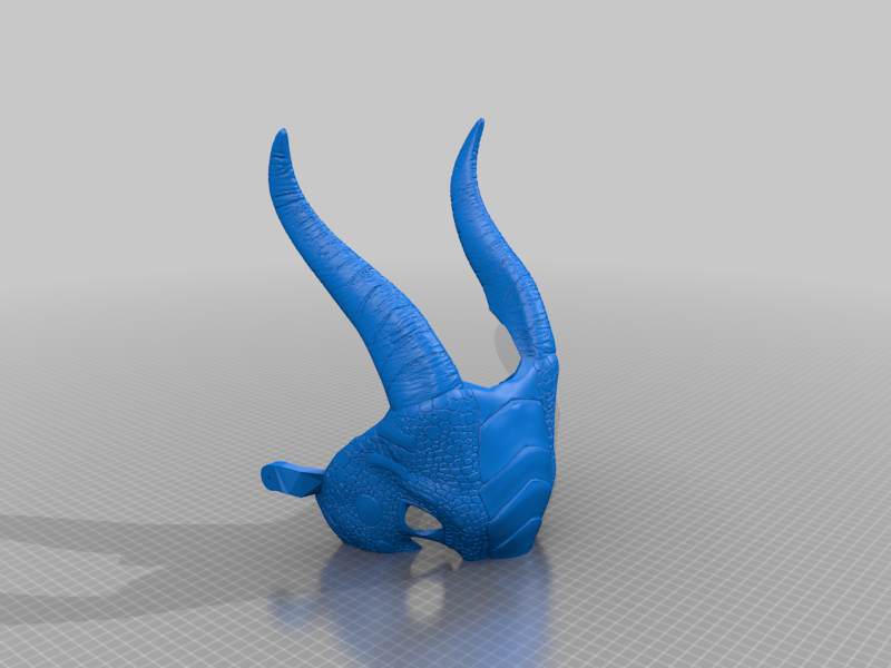 Seawing dragon mask