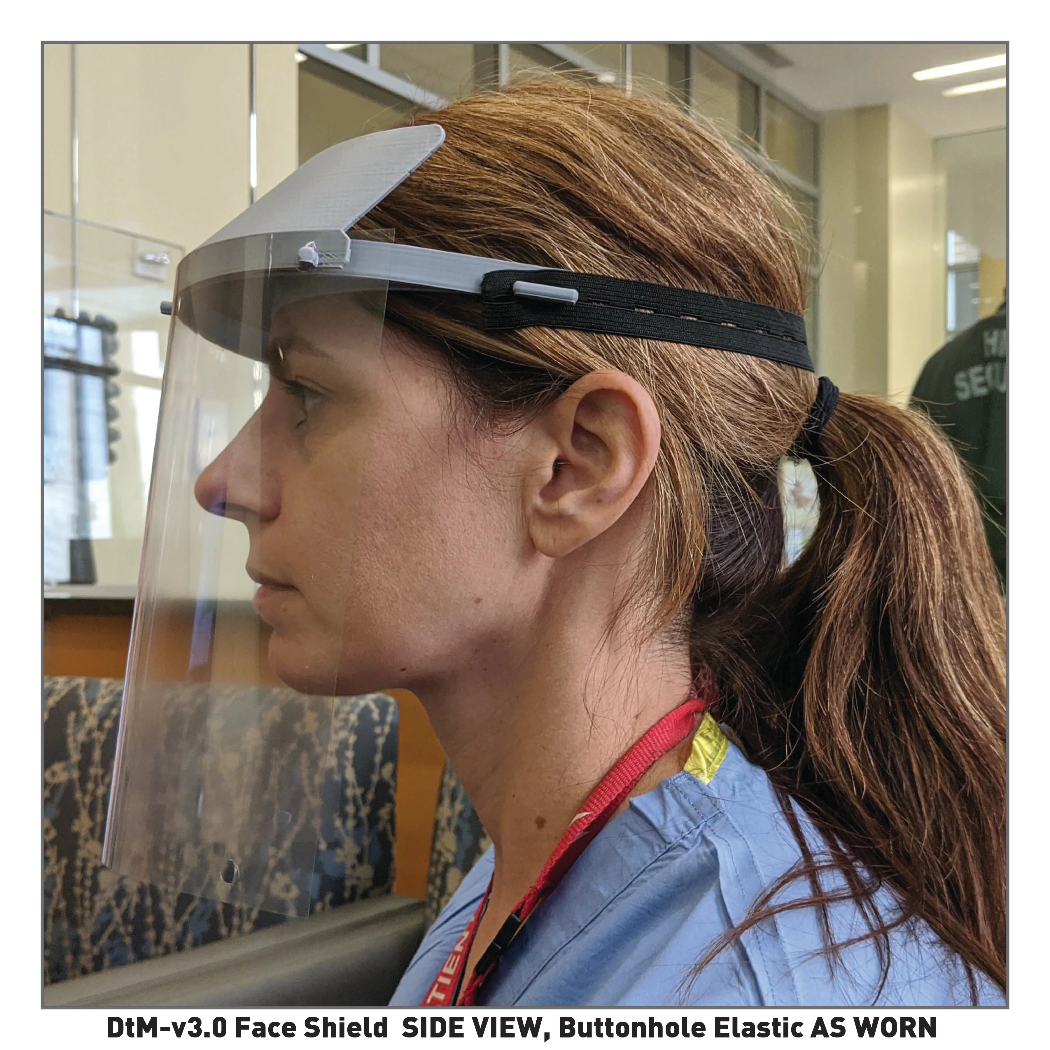 DtM-v3.0 Face Shield PPE for COVID-19, Remix of Prusa RC2