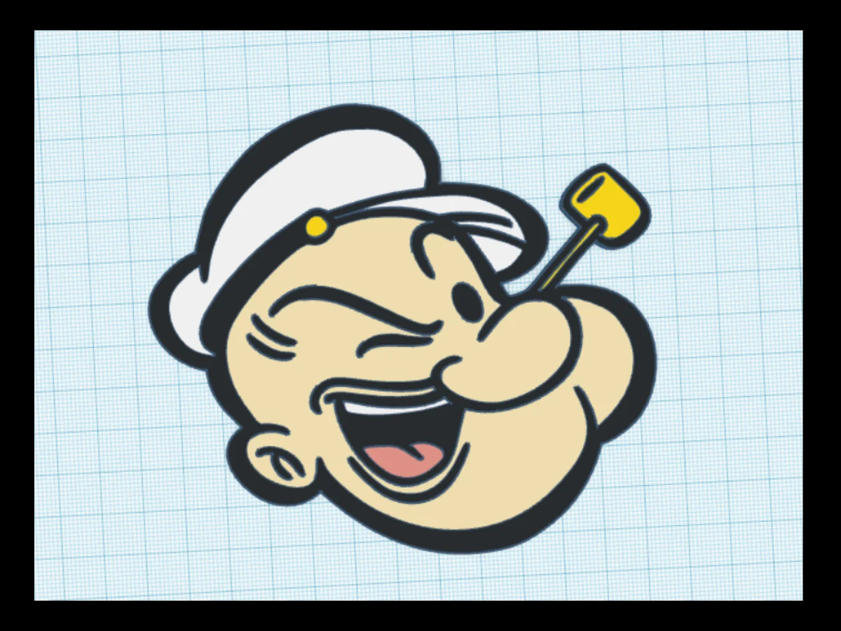 popeye keychain