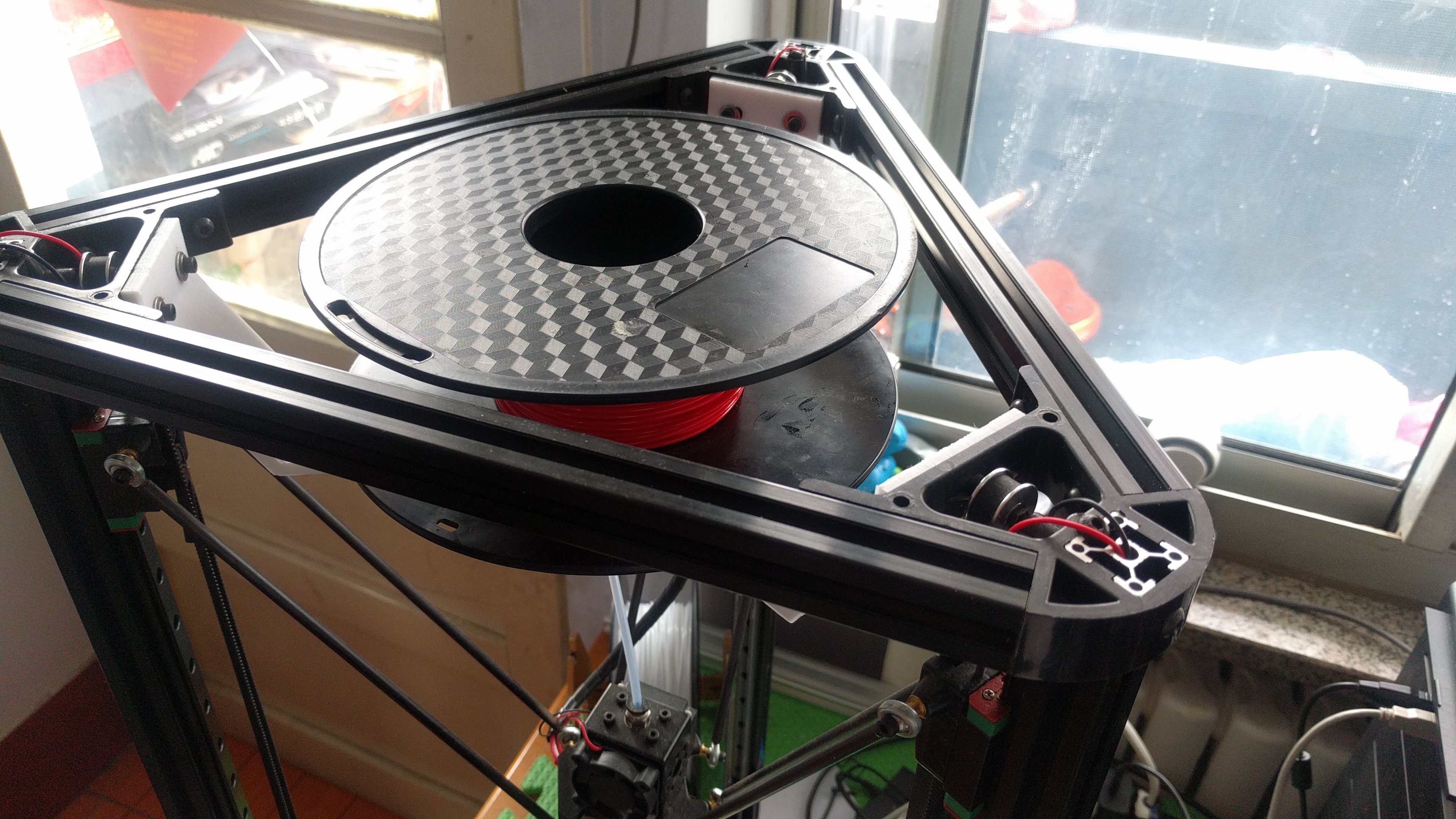 一个简单的PLA顶部支架（Kossel）适用与Anycubic plus