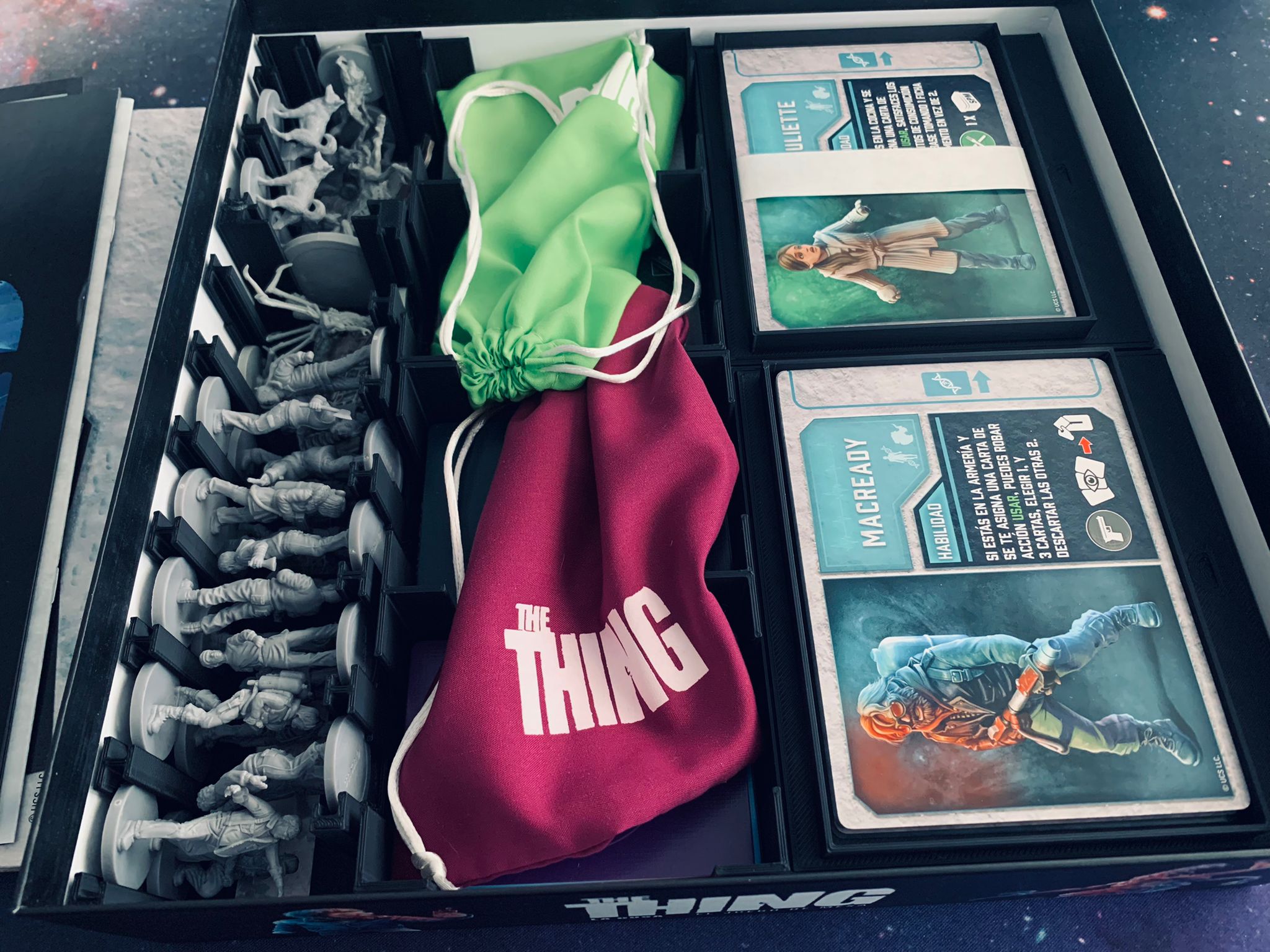 The Thing BoardGame insert