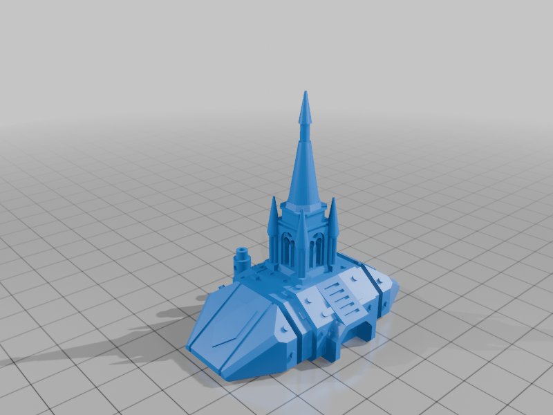 Grimdark Holy Mechanised Shrine