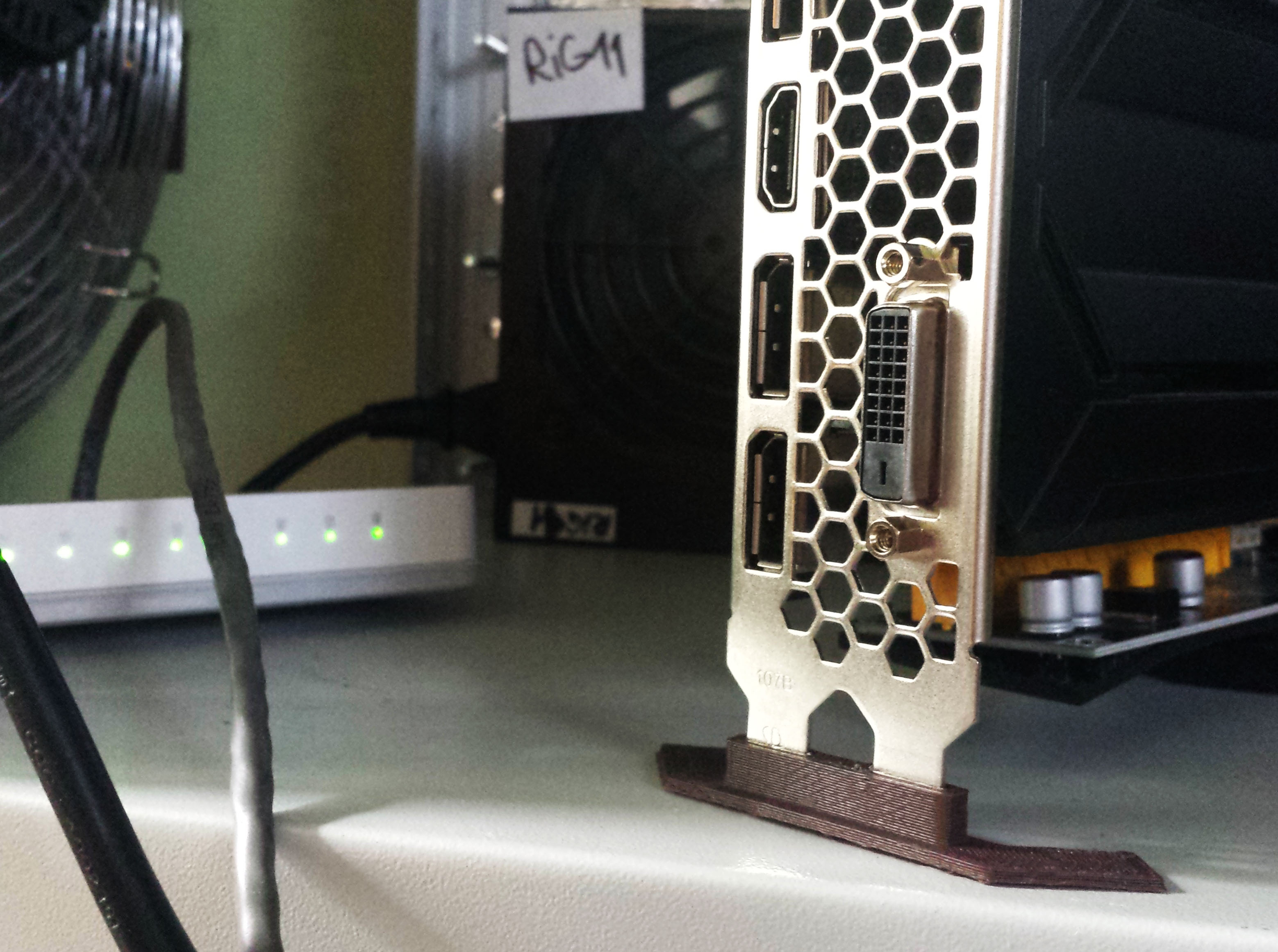 Video Card support stand