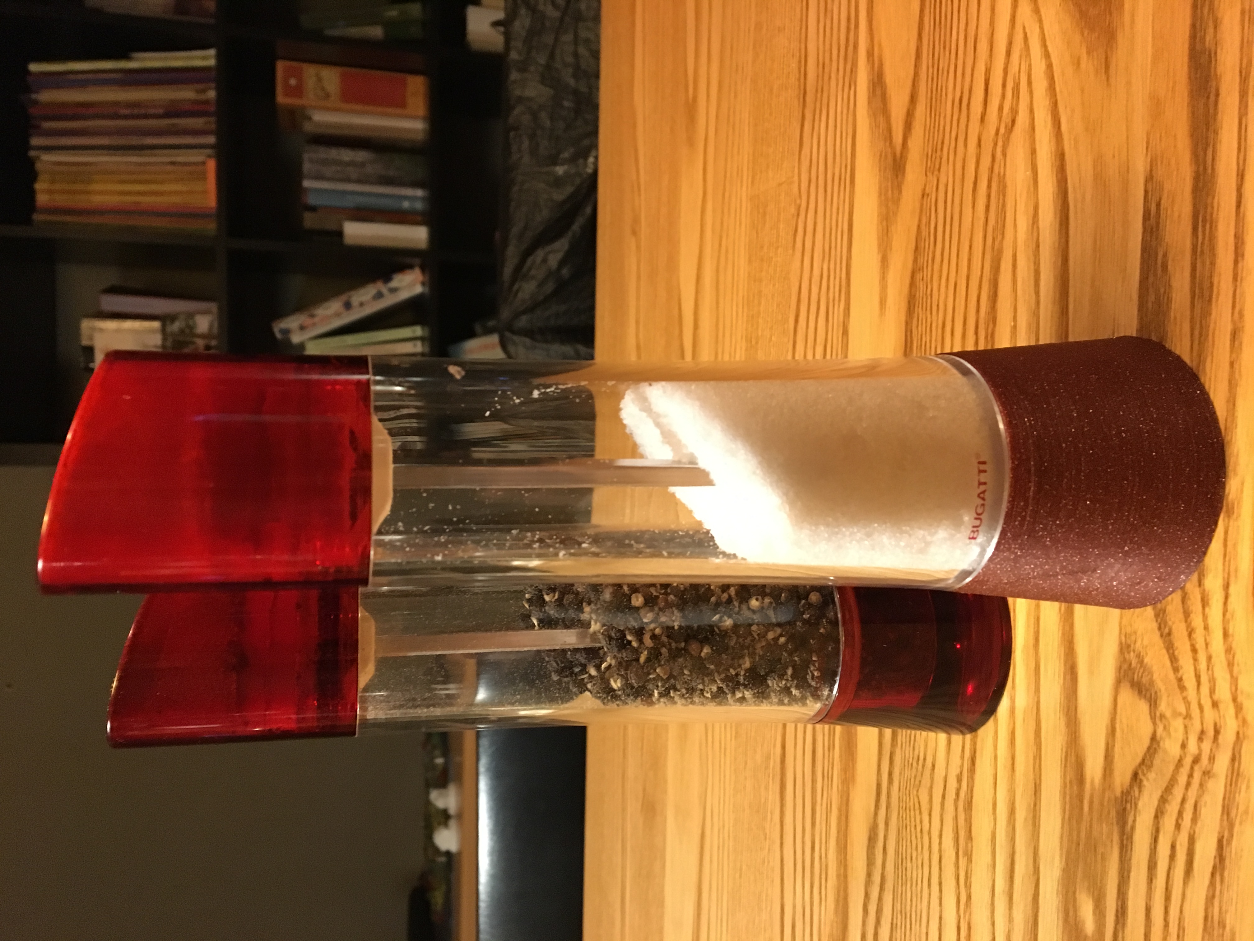 Bugatti salt and pepper compatible shaker
