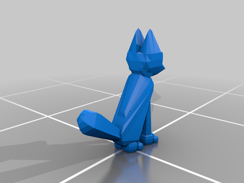 Low Poly Fox