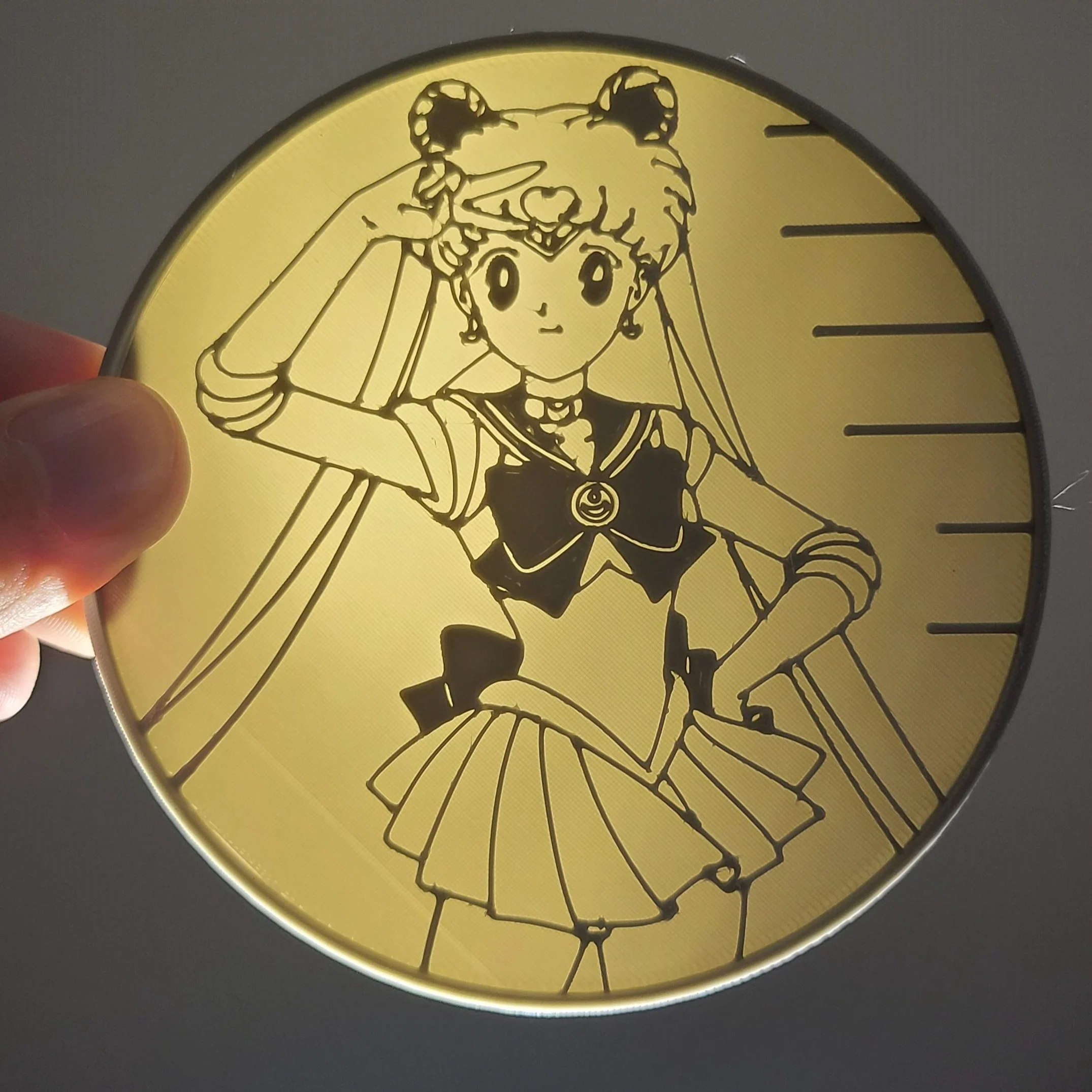 Translucent Sailor Moon Coaster