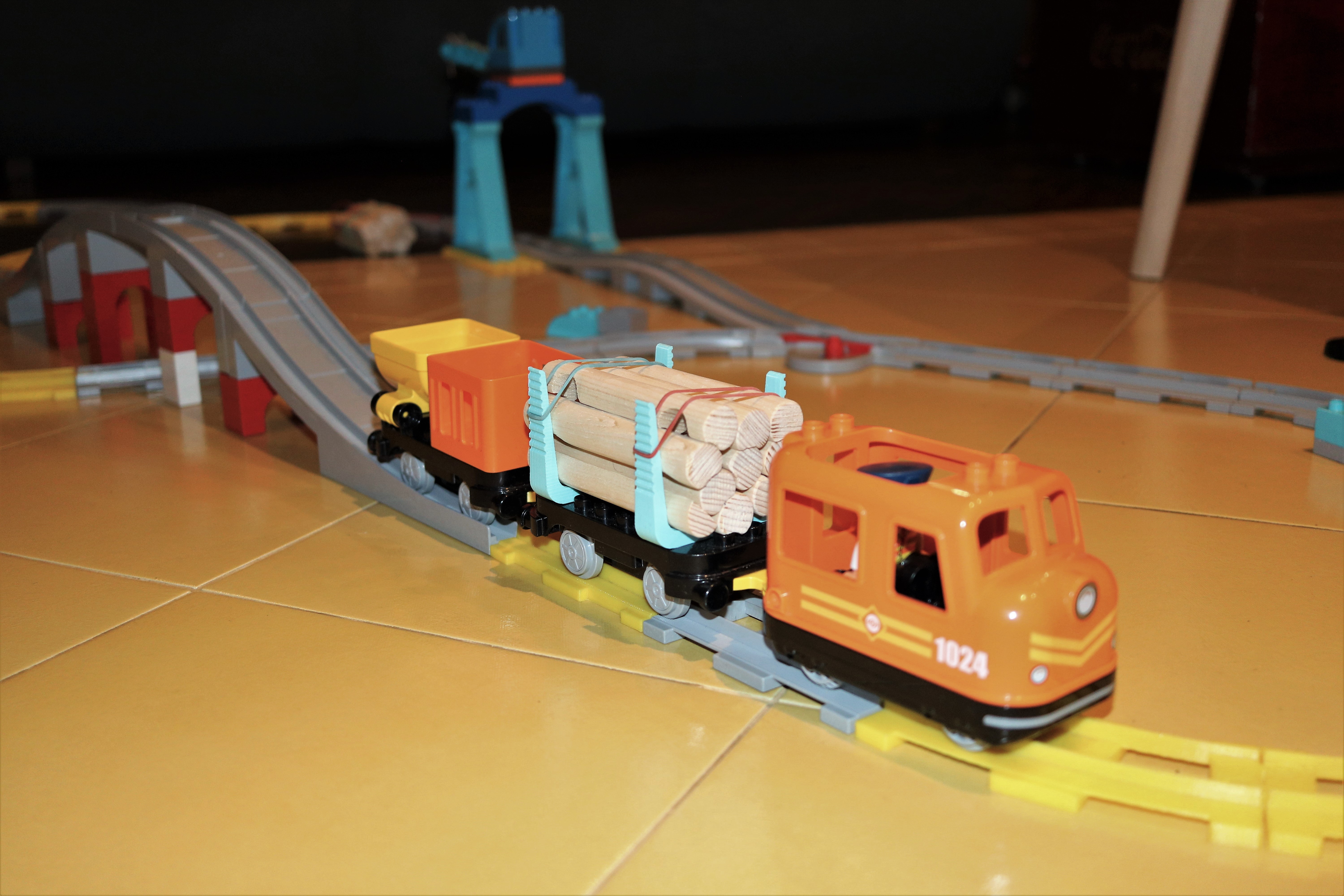 Timber carrier lego duplo