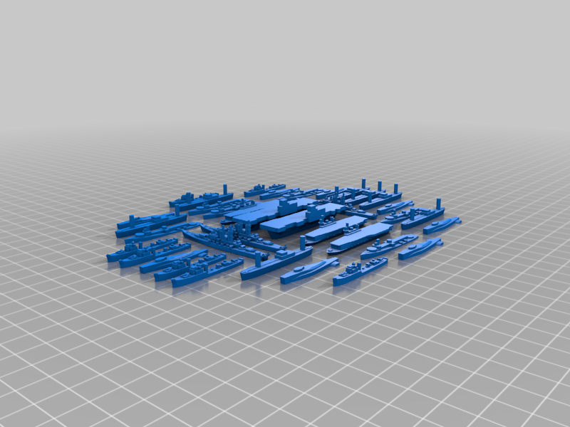 Axis and Allies FDM printable sets