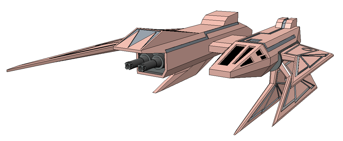 WC - Kilrathi Darket Light Fighter