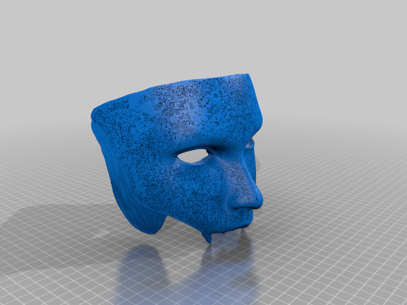 Cosplay Articulated Oni Female Mask