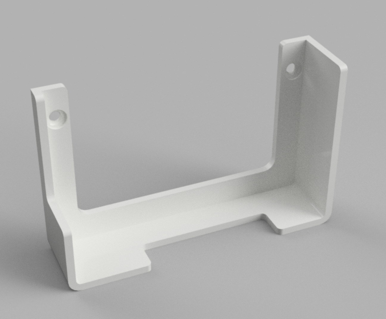 Wall mount for Raspberry Pi with 7" screen