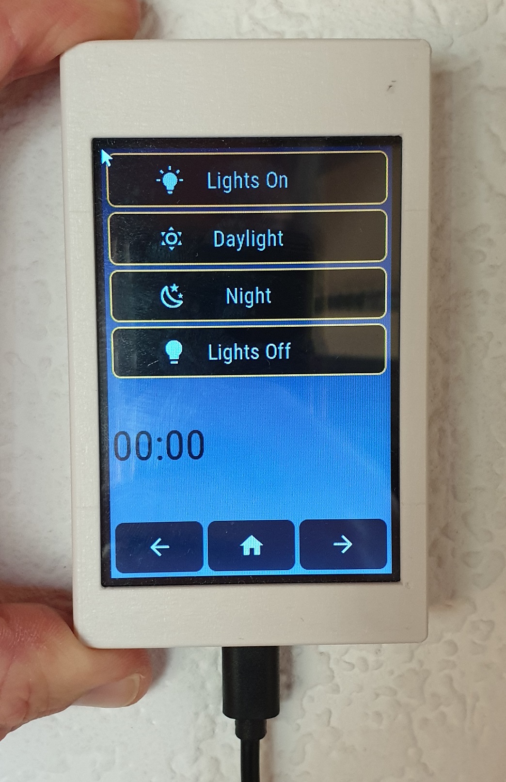 ILI9488 3.5" TFT Display + ESP32 Case for openHASP
