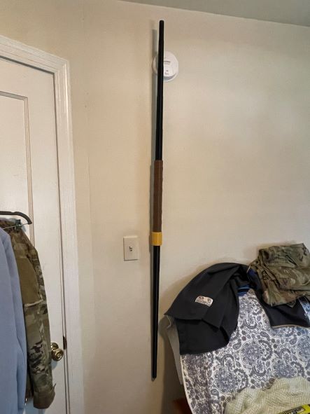 Cosplay Bo-Staff/Lightsaber Wall Hanger