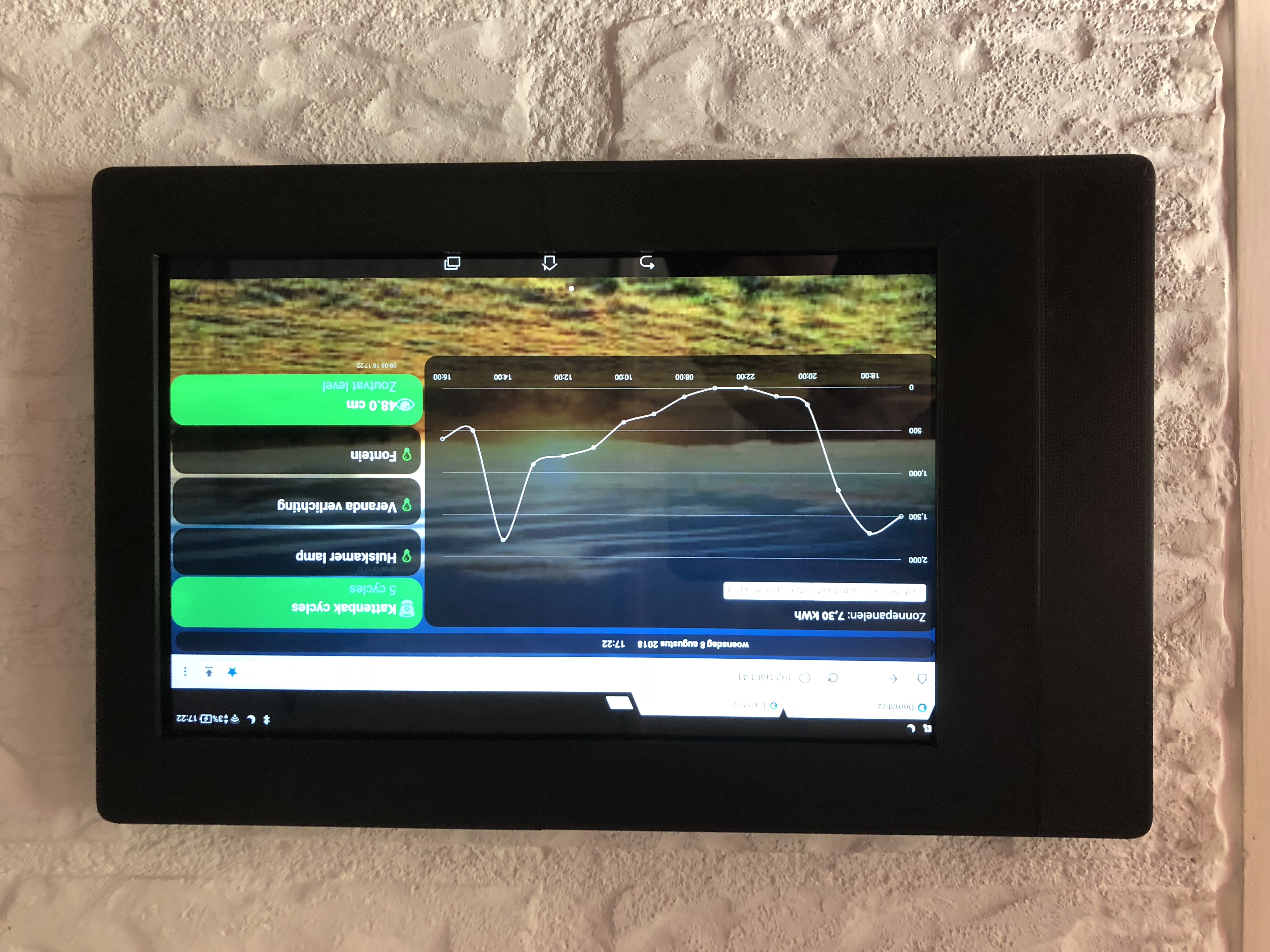Asus Zenpad 10" tablet wallholder