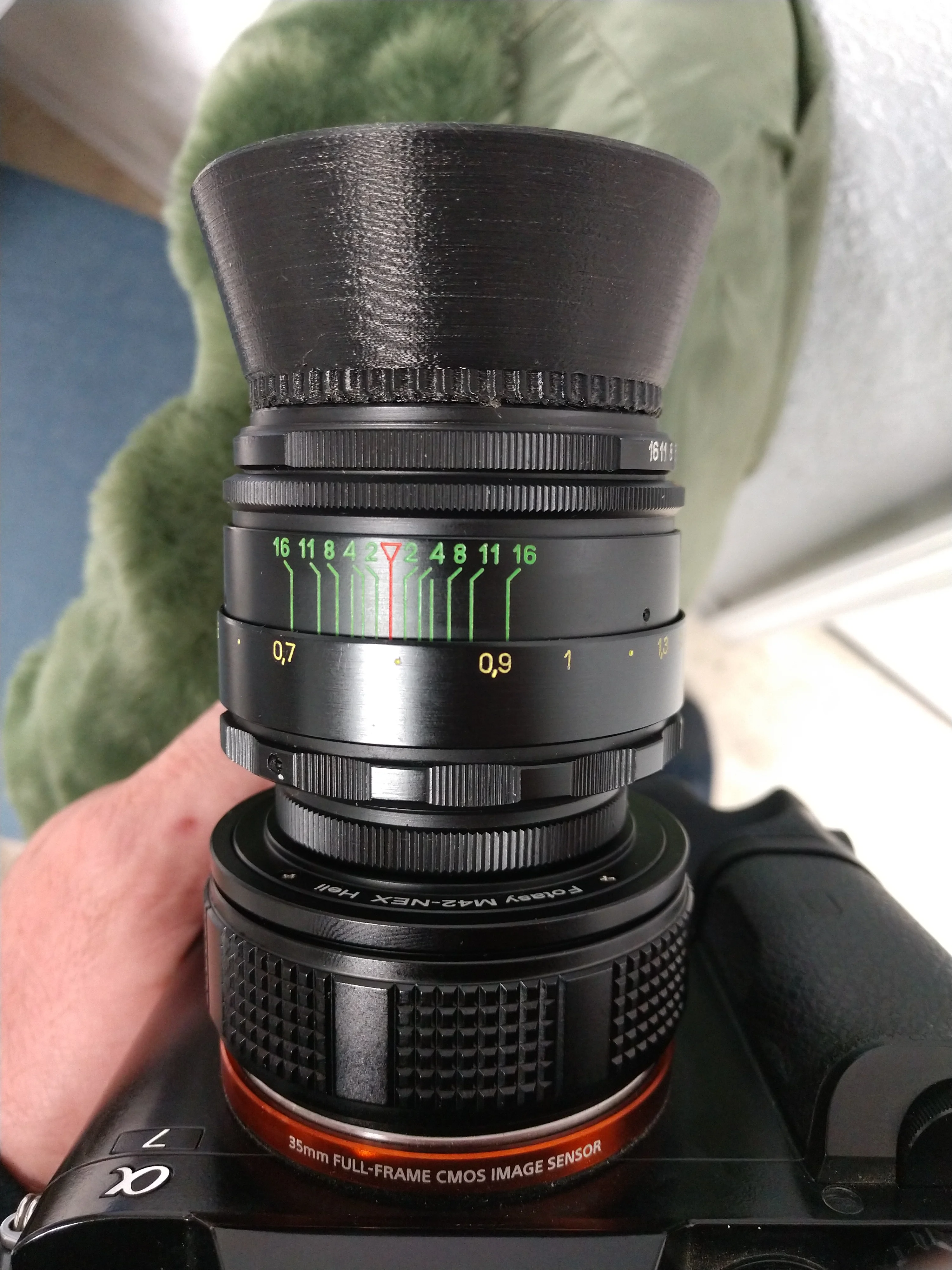 Helios 44-2 Lens Hood with Cap