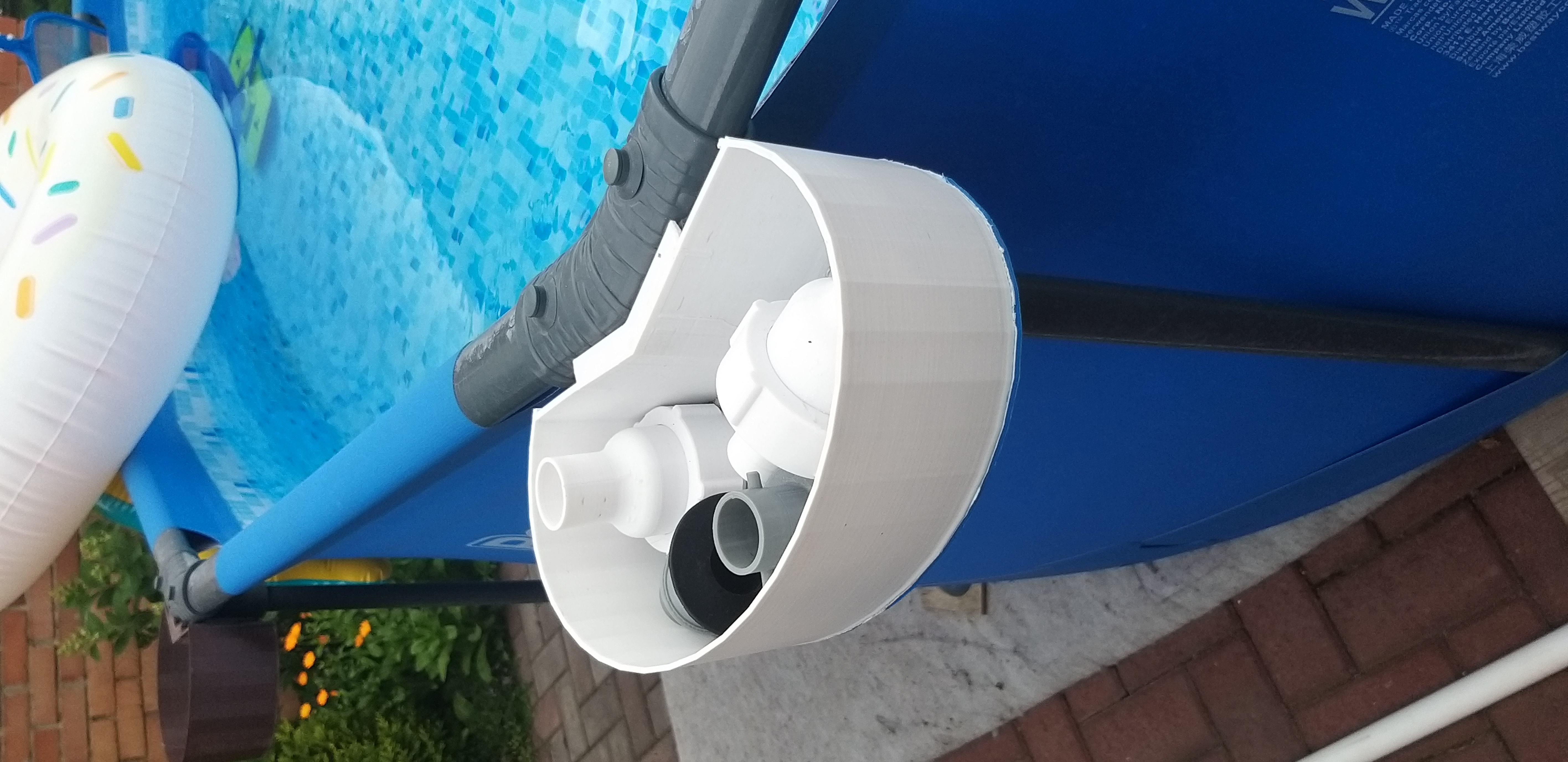 Holder for pool