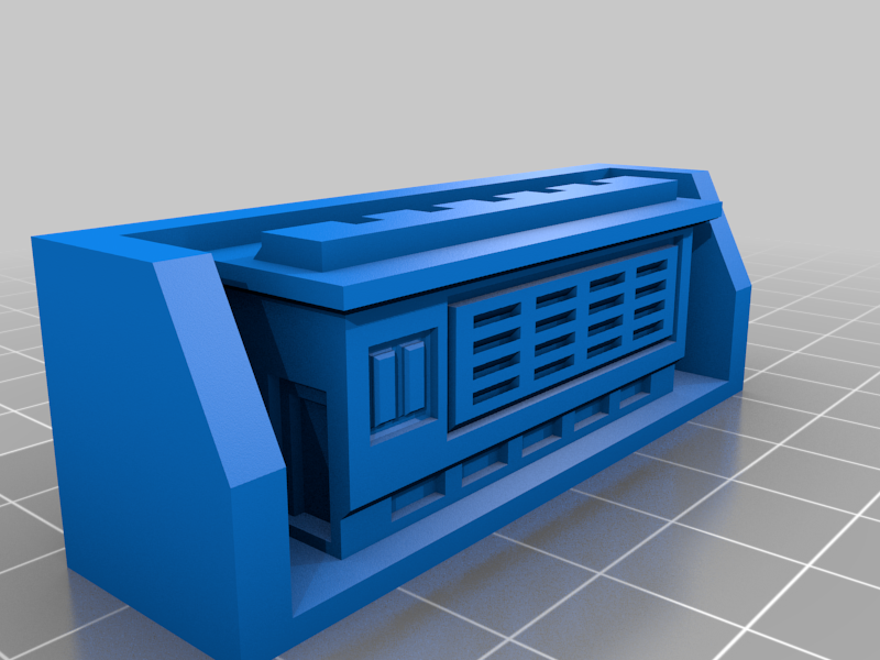 6mm Generator Building 1 - Hexed and Hexless