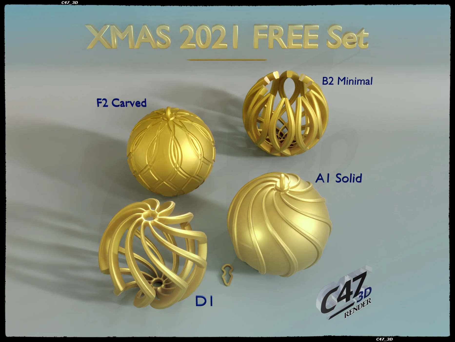 Xmas 2021 FREE Baubles Set
