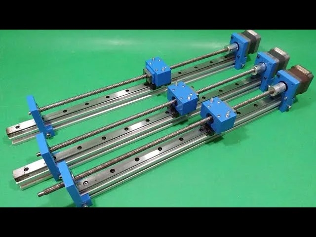 DIY XY Linear Rail Slide CNC Homemade Laser Engraving Plotter Drawing