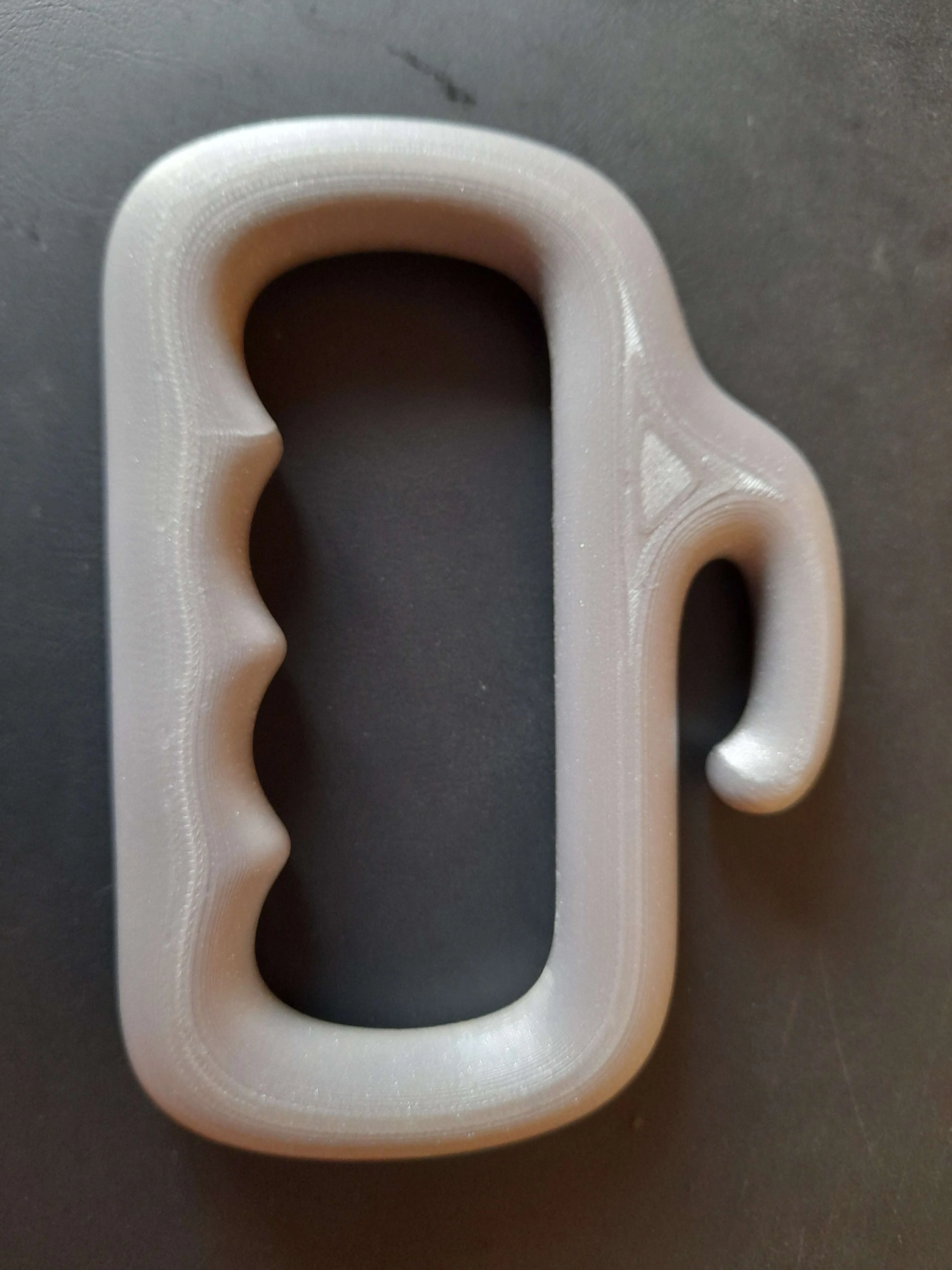 Ergonomic heavy market bag holder