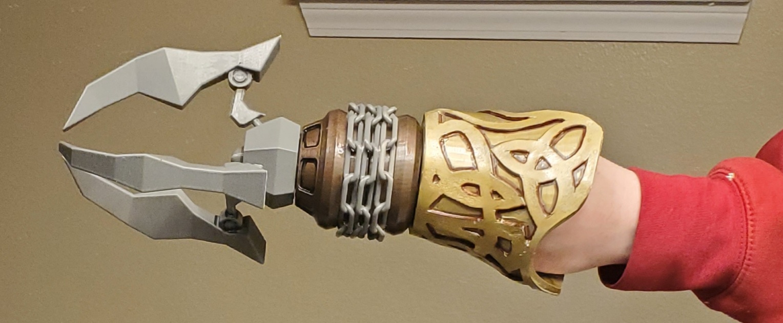 Clawshot (The Legend of Zelda Twilight Princess) - more compact with handle