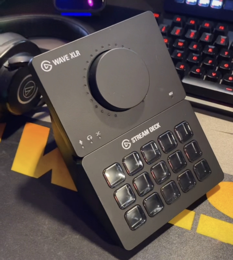 Elgato Stream Deck MK.2 + Wave XLR Mount