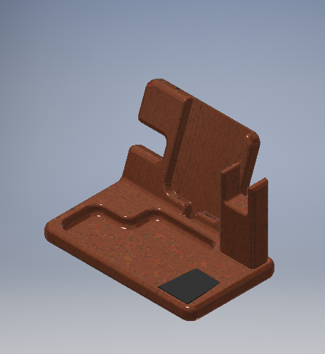 Desk/Dresser Organizer w/ Pistol stand