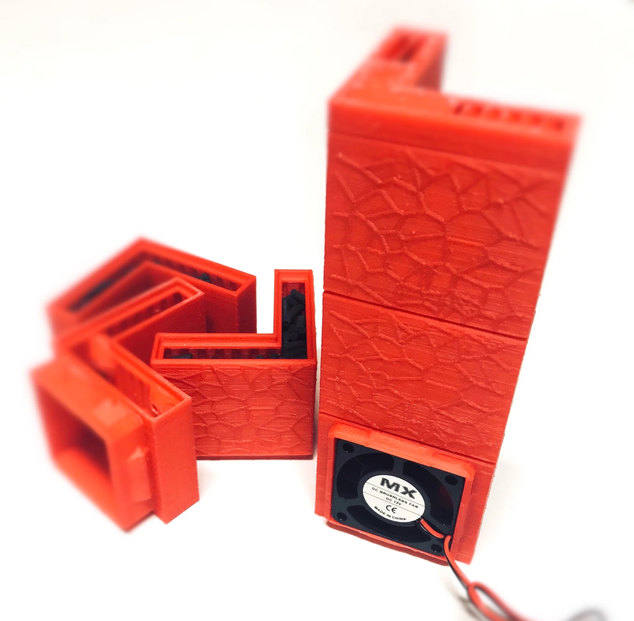 Tucker - 40mm Carbon Air Filter w/ Stackable Cartridges