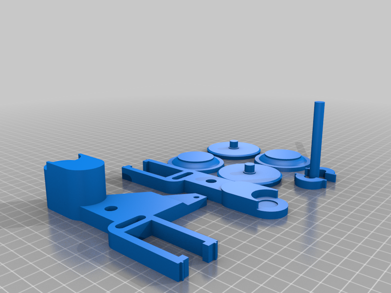 Sidewinder X1 filamentguide and spoolholder