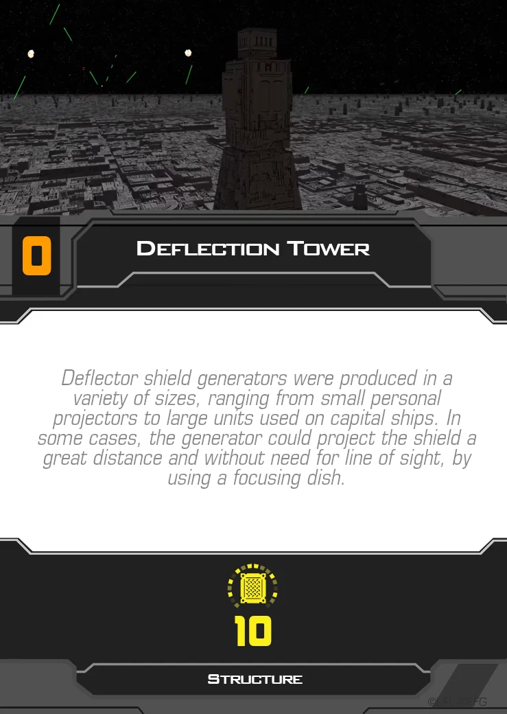 Deflection Tower 1/270 (Rogue Leader Version)