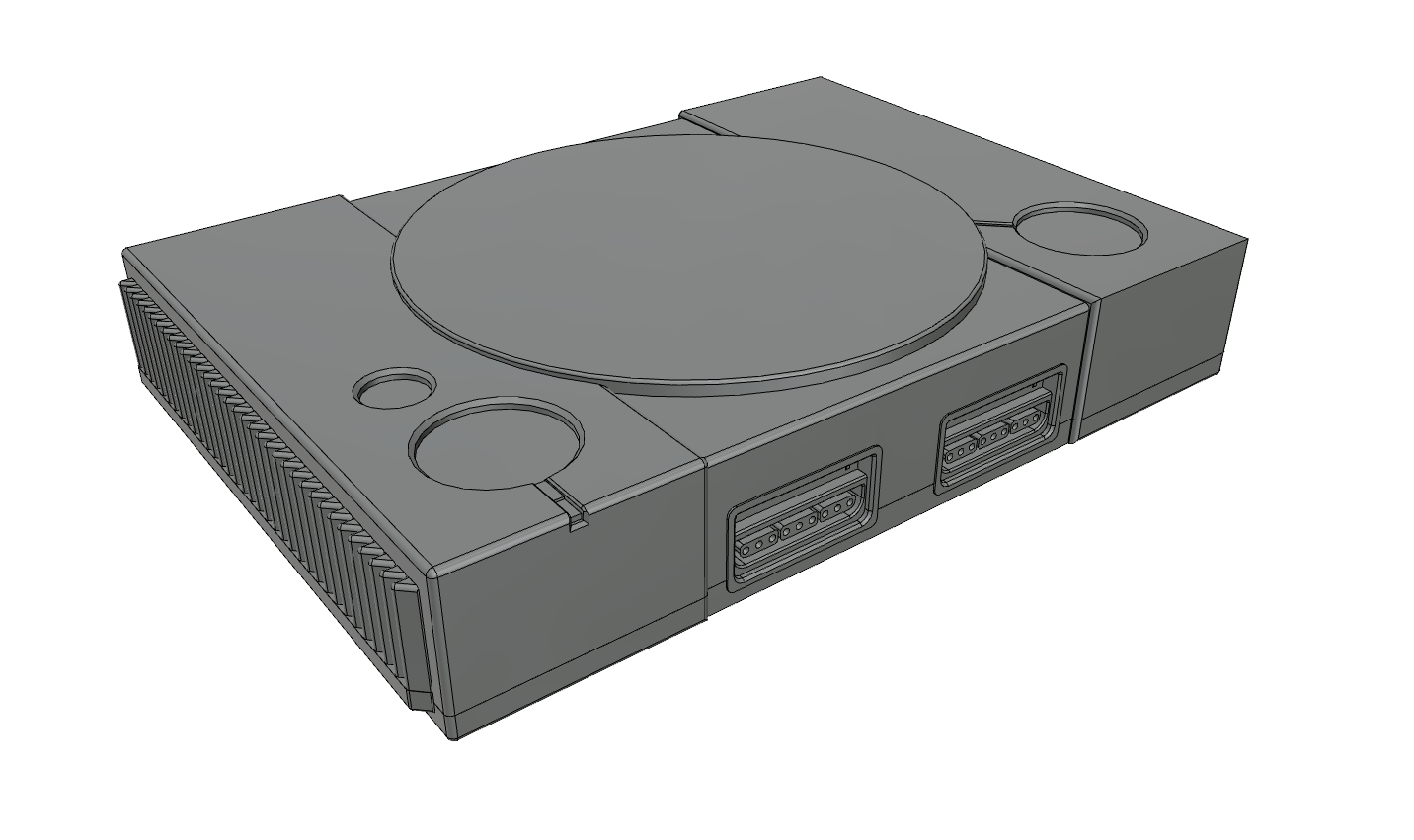Playstaion Pi Mini (Raspberry Pi 2 + 3 Case)