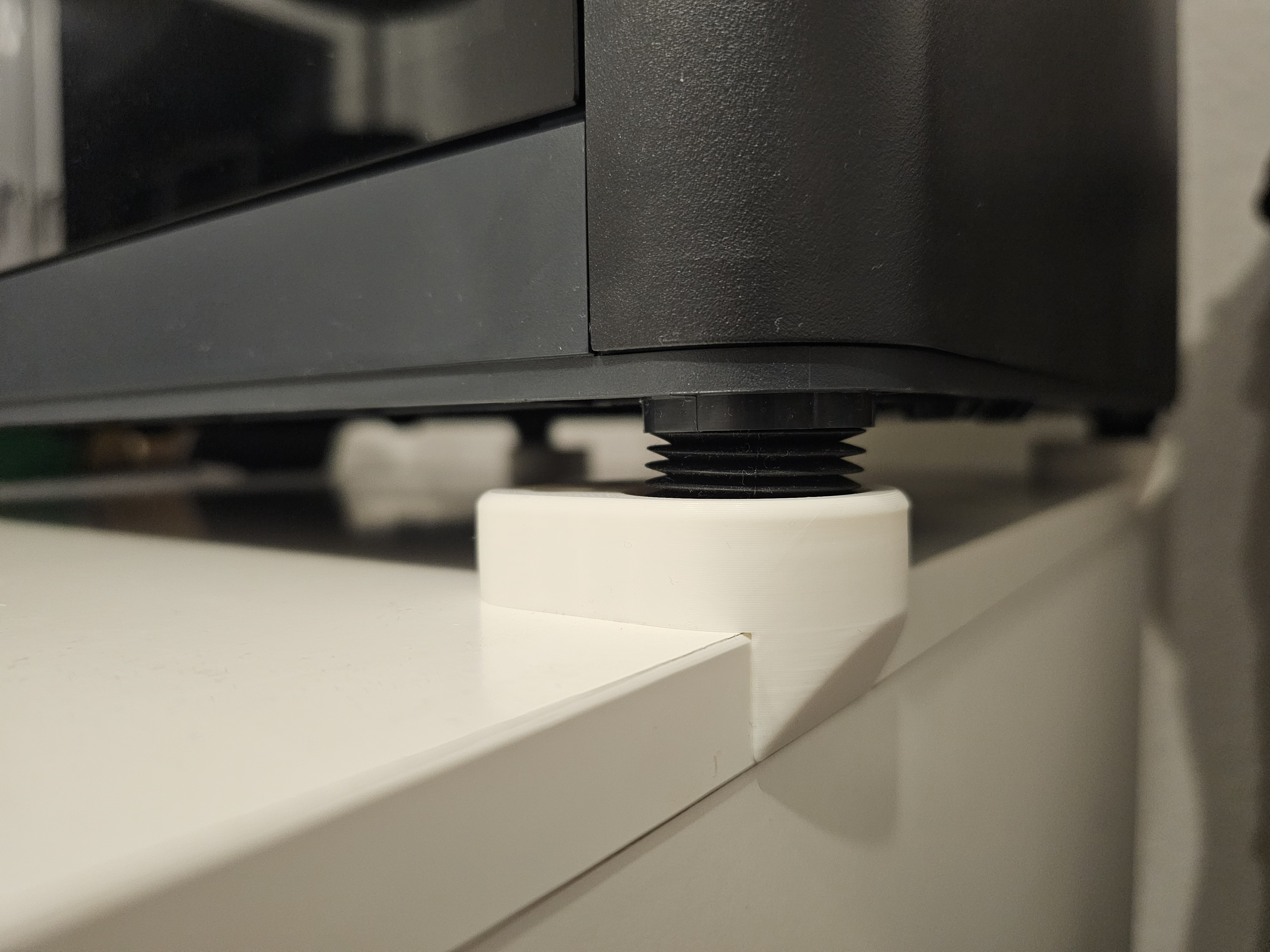 Adapter feets for Bambu Lab P1S on IKEA Alex