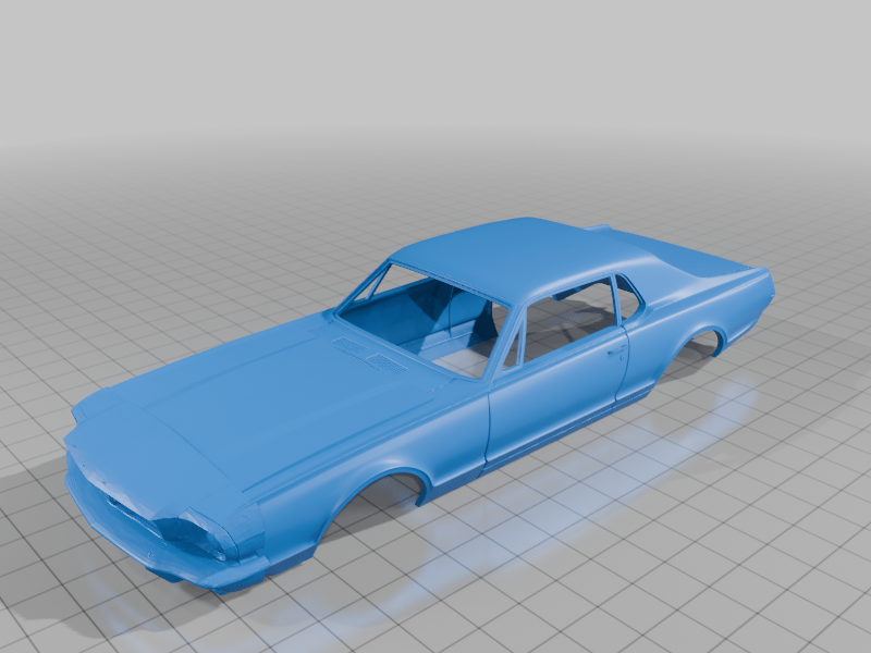1/25 1965 mustang hardtop bodies