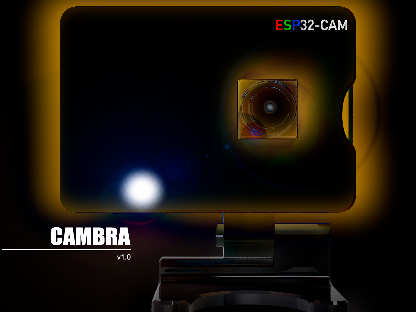 CAMBRA v1.0 ESP32-CAM (model DIYmore) Stand Case Holder