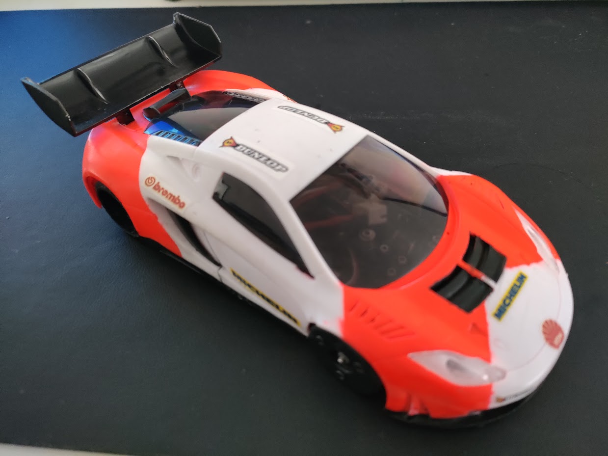 Racing Mini z rear wings