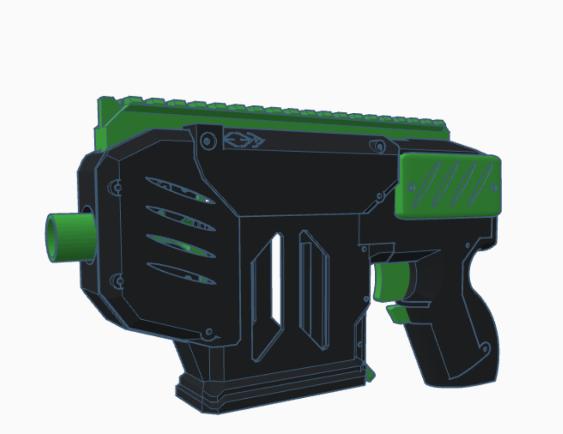 Elusive Phantom Nerf Blaster