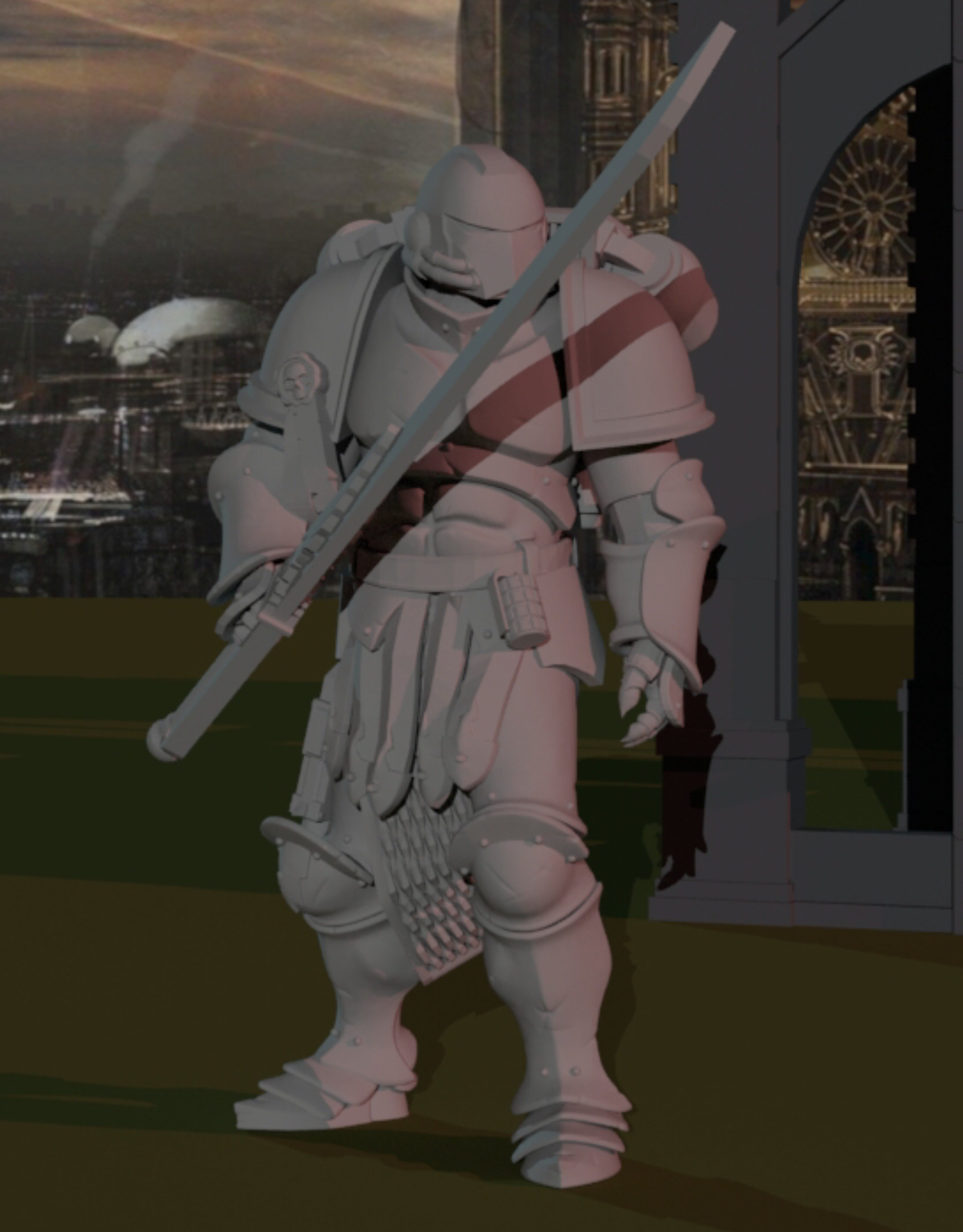 Knight of Roma - True Scale