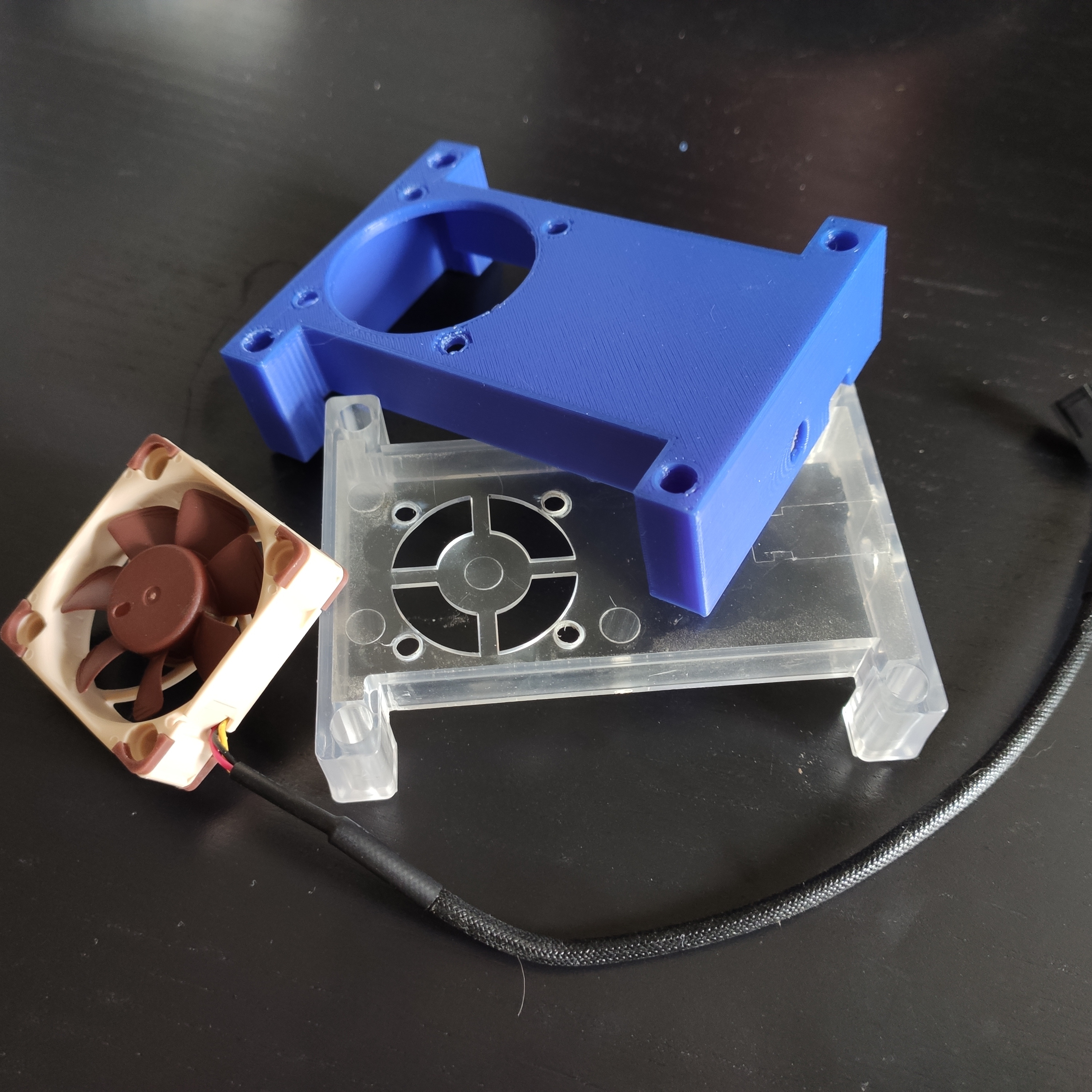 CNC3018 Pro: cover for 40x10mm fan