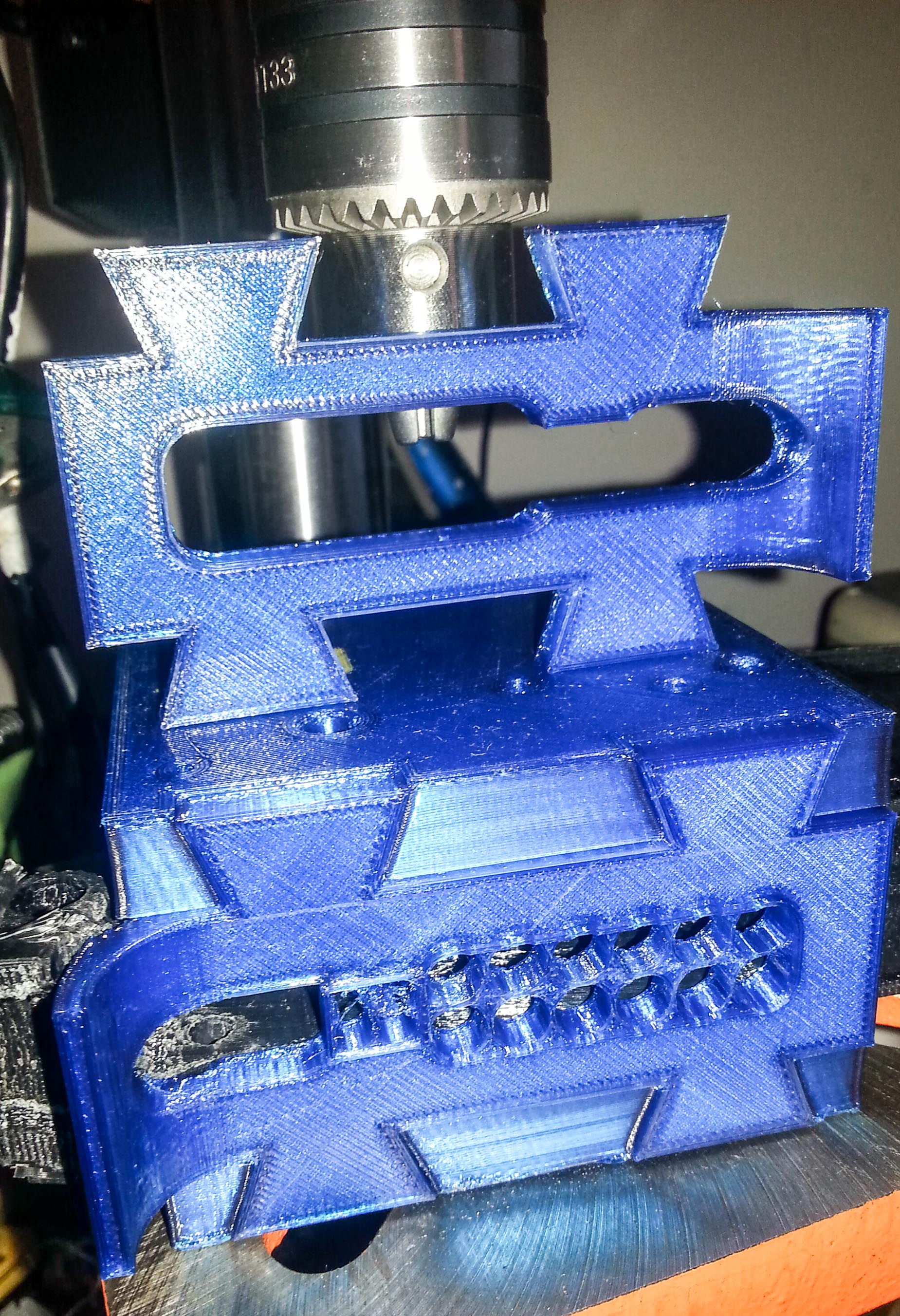 Shadowfall's AR Receiver Jig with drill guide