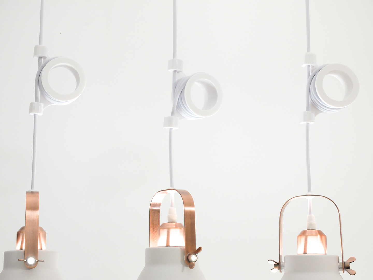 Cable shortener for ceiling lamp - extended